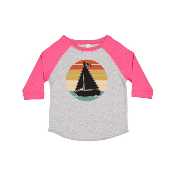 Inktastic Sailboat Vintage Nautical Sailing Boys or Girls Toddler T-Shirt