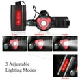 thumbnail image 4 of IPX5 Résistant à l'Eau Réglable Course Poitrine Lumière USB Rechargeable Sports, 4 of 8