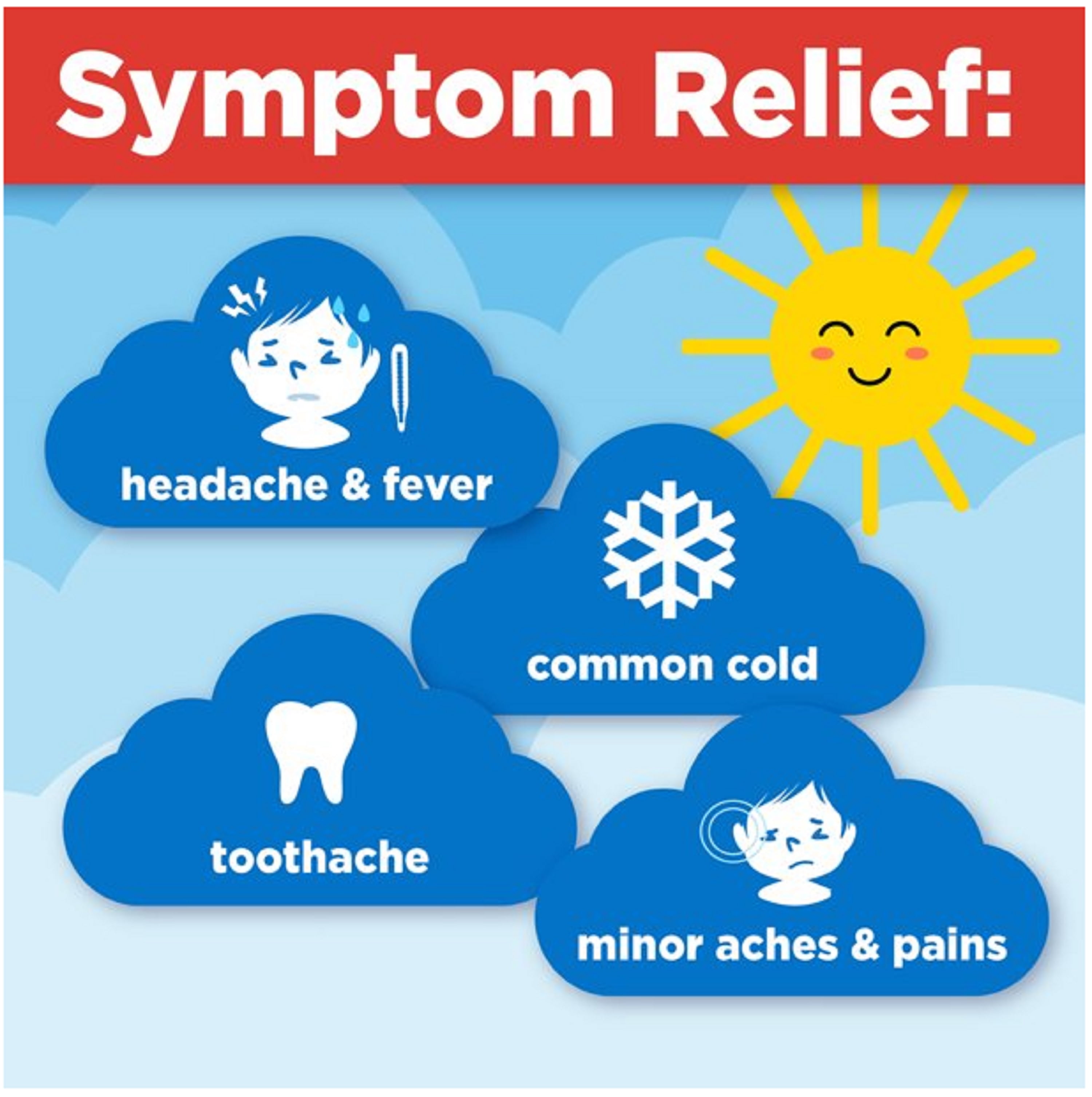 Equate Children's Pain Reliever/Fever Reducer Acetaminophen Oral Suspension, Cherry Flavor, 160 mg, 4 fl oz