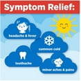 thumbnail image 5 of Equate Children's Dye-Free Pain & Fever Relief Acetaminophen Oral Suspension, 160 mg, Cherry Flavor, Ages 2 to 11 Years, 4 fl oz, Compare to Children's Tylenol® Oral Suspension Active Ingredient, 5 of 14