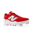 thumbnail image 2 of New Balance Mens 3000V7 Molded Baseball Cleats Red/White 9.5, 2 of 5