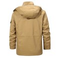 thumbnail image 2 of LEEy-world Jackets for Men Women Men'S Lightweight Bomber Jackets Windproof Windbreaker Varsity Jacket for Golf Outdoor Casual Fashion Coat Khaki,XL, 2 of 5