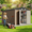 Light Brown, variant on 6' x 4' Outdoor Storage Shed on Sale, Aiho Shed & Outdoor Storage Clearance, Metal Storage Shed for Outside, Backyard, Garden & Patio - Light Brown