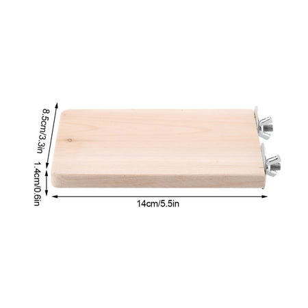 Small Animal Springboard, Wooden Observation Exercise Platform For Hamsters Squirrels