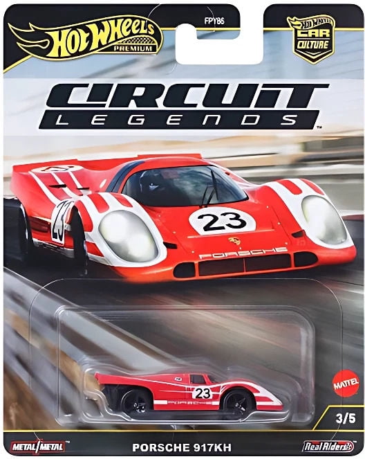 Hot Wheels Premium Car Culture 2025 Circuit Legends FPY86-961K Set of 5