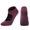 Wine, variant on HAXMNOU Ladies' Solid Color Backless Grip Socks Yoga Ankle Sports Socks Ladies' Anti Slip Slippers Socks Red