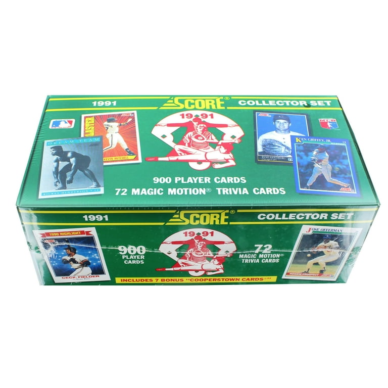 MLB 1991 Score Baseball Card Factory Sealed Collectors Set
