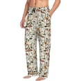thumbnail image 6 of Naloa Mushroom Garnish Pajama Pants Men, PJ Bottoms, Sleep & Lounge Pants-XX-Large, 6 of 6
