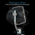 thumbnail image 5 of Vornado Pivot3 Air Circulator Clip-on Fan, 11.72", Black, 5 of 6