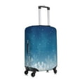 thumbnail image 3 of Balery Luggage Cover Christmas Snowflakes Print Suitcase Covers for Luggage Elastic Washable Suitcase Protector Fits 18-32 Inch Luggage-Medium, 3 of 9