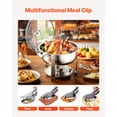 thumbnail image 4 of VEVOR 5 Qt Ensemble de 4 Plats Ronds Anti-Frottement pour Buffet Poêle Pleine Grandeur Acier Inoxydable Argent, 4 of 9