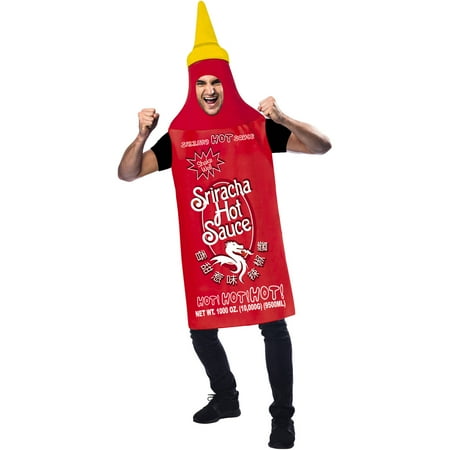 Mens' Hot Sauce Costume, M