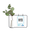 thumbnail image 1 of I Am A Tallented Driver In The Games Transparent Glass Hanging Vases Decoration Bottle, 1 of 2