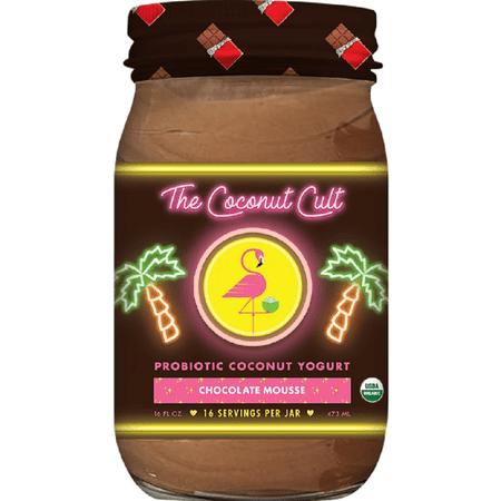 The Coconut Cult: Chocolate Mousse Probiotic Coconut Yogurt, 16 Oz