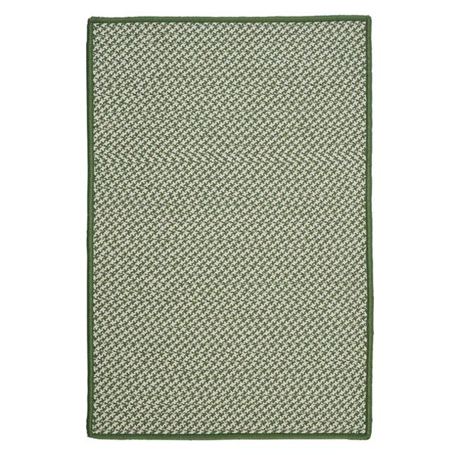 Colonial Mills TT90R035X054S 35 x 54 in. Houndstooth Doormats, Leaf Green