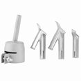 thumbnail image 2 of 4Pcs Speed Welding Nozzles for Vinyl Pvc Plastic Hot Air Blower Triple-cornered Speed Nozzle Round W, 2 of 5