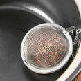 thumbnail image 2 of Maoww Boule à Thé en Maille d'Acier Inoxydable avec Tamis à Infuseur à Chaîne Diffuseur pour Rinçage à l'Égouttage du Riz à Café, M, 2 of 8