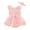 Pink, variant on Bagilaanoe Newborn Baby Girl Summer Rompers Dress Floral Sleeveless Bodysuits + Headband 3M 6M 12M 18M 24M Infant Lace Patchwork A-line Dresses