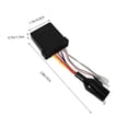 thumbnail image 2 of SKISUNO 1Set Motorcycle Alarm System Kit with Remote Start for Enhanced Security and Weather Resistant Design, 2 of 8