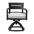 thumbnail image 5 of CoSoTower Outdoor Patio Aluminum Swivel Rocker 2Pcs with Outdoor-Grade Sunbrella Fabric Cushions, Ember Black, 5 of 5