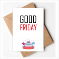 thumbnail image 1 of Celebrate Good Friday Canada Blessing Happy Birthday Greeting Cards Envelopes Blank, 1 of 3