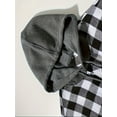 thumbnail image 4 of YUBIKWETE Men's & Big Men's Long Sleeve Plaid Flannel Hooded Shirt, Sizes S-3XL, 4 of 6