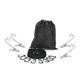 thumbnail image 1 of Tendedero para acampar, cordón para acampar, accesorios para acampar al aire libre, correa de almacenamiento para acampar, materiales de la mejor calidad, 1 of 12