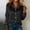Black, variant on Endives Womens Satin Blouses Button Down Shirts Long Sleeve Shirt Lapel Collar Shirt Womens Tops Pink