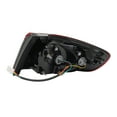 thumbnail image 5 of Taillight Assemblies for 2010-2012Hyundai Santa Fe Halogen Rear Brake Stop Lamp, Rear Light, Red Clear Lens, Black Housing, 924010W500, 924020W500 (Left Driver Side), 5 of 11