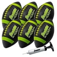 thumbnail image 1 of Balones de Fútbol Franklin Sports Goma Negro Óptico Junior Grip-Rite 100 para Niños Paquete de 6 con, 1 of 8