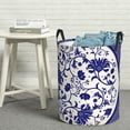 thumbnail image 5 of Goofa Blue And White Porcelain Pattern Printed Circular Hamper,Laundry Basket with Handles,Storage Baskets Foldable,Large Capacity Laundry Hamper-Small, 5 of 8