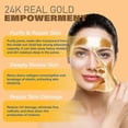 thumbnail image 4 of 24k Gold Peel Off Mask - Anti Aging, Wrinkle Reduction & Skin Firming Face Mask, 24k Gold Face Mask, 4 of 5