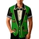 thumbnail image 2 of Ceisia St. Patrick's Day Men's Unisex Hawaiian Shirt | Summer Beach Casual Short Sleeve Button Down Gift Printed Top, 2 of 9