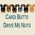 thumbnail image 3 of CafePress - Cardi Butts Drive Me Nuts! Light T Shirt - Light T-Shirt - CP, 3 of 4