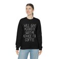 thumbnail image 6 of Acoustic Guitar Sweatshirt, Gifts, Sweater Shirt, 6 of 9