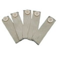 thumbnail image 1 of Yuarrent Banda para el vientre Pantalones de maternidad cómodos Extensor de cintura elástica con botones Agujeros Rectángulo Lavable azul profundo Tela de costura y artesanía albaricoque Yuarrent HA060142-07, 1 of 6