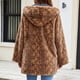 thumbnail image 5 of Chaqueta de abrigo larga y cálida para mujer, de invierno, con capucha, color liso, 5 of 8