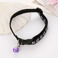 thumbnail image 2 of Fashion cute bell pet collar Teddy Bomei dog cartoon footprint cat collar, 2 of 2