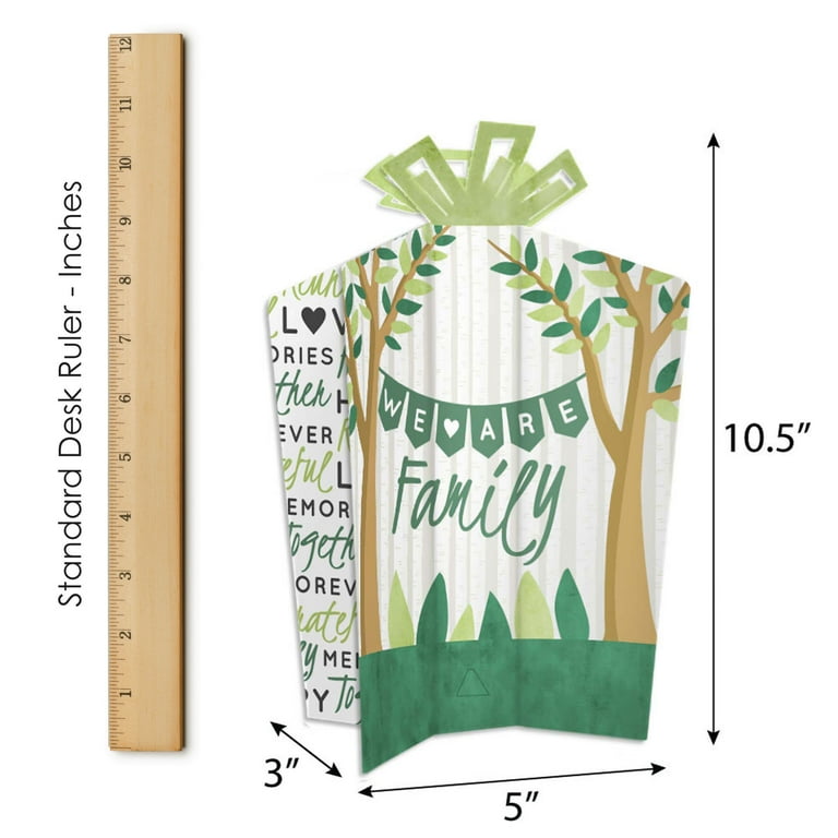 Family Tree Reunion Table Decoration Kit - Centerpieces & Confetti For Family Gathering, Party, Or Picnic Decor 4 thumbnail image
