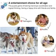 thumbnail image 4 of Husky Dog Jigsaw Puzzle 500 Pieces Wooden Jigsaw Puzzles for Adults, Fun Challenging Brain Exercise Family Game Creative Gift for Friends Parents Grandparents, 4 of 7