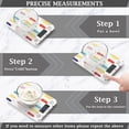 thumbnail image 3 of Pencils Food Scale Digital Kitchen Scale Waterproof Tempered Glass Tare Function 11 lb for Baking Cooking Meal Prep, 3 of 7