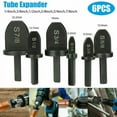 thumbnail image 2 of LNGOOR 6PCS Air Conditioner Copper Pipe Flaring Tube Expander Swaging Tool Drill Bit Set, 2 of 6