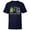 Navy, variant on Disney The Nightmare Before Christmas Stars Family Trip 2024 - Short Sleeve T-Shirt for Kids - Customized-Royal