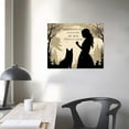 thumbnail image 3 of Awypu You are a German Shepherd,Canvas Wall Art Framed Wall,Decoration Vintage Office,Living Room,Bedroom Wall Decoration,Vintage Poster Wall Art Ta (Framed Canvas) White, 3 of 4