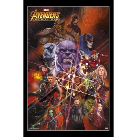 Avengers Infinity War - Universe Poster Print - Walmart.com