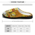 thumbnail image 2 of Simpsons Women's Cotton Slippers Warm Plush Lining Non-Slip Shoes Soft House Slippers Footwear 11-12(42-43), 2 of 8