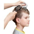 thumbnail image 3 of 2 Pcs Terminator Peigne à Poux en Acier Inoxydable 2 Pcs Dents en Métal en Acier Inoxydable, 3 of 5