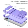 thumbnail image 5 of ELEHOLD Case for Google Pixel 9 Pro XL, Shockproof Full Body Case Built in Slide Camera Lens Cover & Invisible Kickstand,Purple, 5 of 11