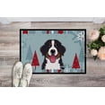 thumbnail image 2 of Carolines Treasures BB1733JMAT Winter Holiday Bernese Mountain Dog Indoor & Outdoor Mat- 24 x 36 in., 2 of 4