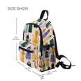 thumbnail image 3 of FORMRS School Backpack with Front Zippered Pocket 12" Elementary Student Travel Daypack, Cute Cartoon Cat Pattern, 3 of 6